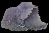 Purple, Druzy, Botryoidal Grape Agate - Indonesia #105208-1